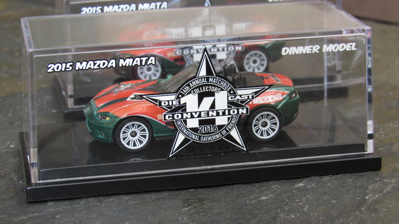 Illustration for article titled Matchbox Gathering 2016 Dinner Car- Mazda MX-5
